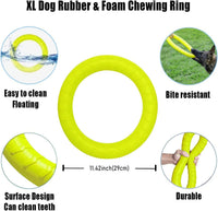 XL Large Indestructible Dog Toys - Large Size green - image 3