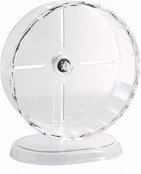 Silent Hamster Wheel – 9.5 Inch Syrian Hamster Running Wheel, Anti-Skid & Height Adjustable, Easy to Clean (9.5inch)