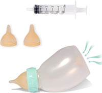 Kittens Feeder Bottle, Silicone Feeding Nipple and Syringes - 60ml Bottle Set (kittens/Toy Puppy)