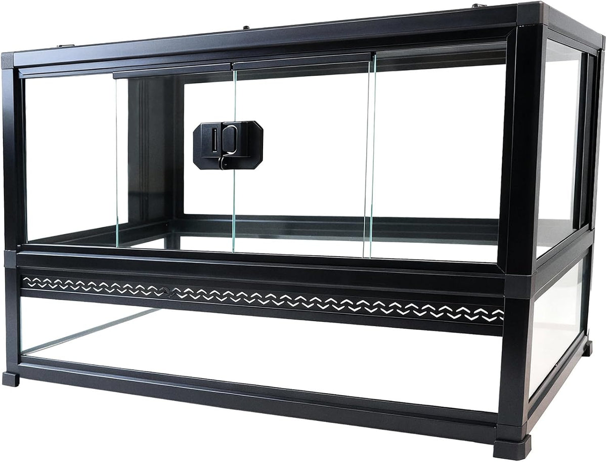 Folding Reptile Travel Terrarium Tank 17" × 12" × 10" – Essentials for Reptiles And Amphibians - 22" x 14" x 12" - image 2
