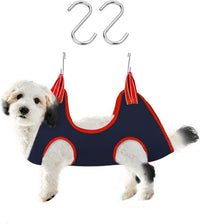 Dog Grooming Hammock Harness - Black S