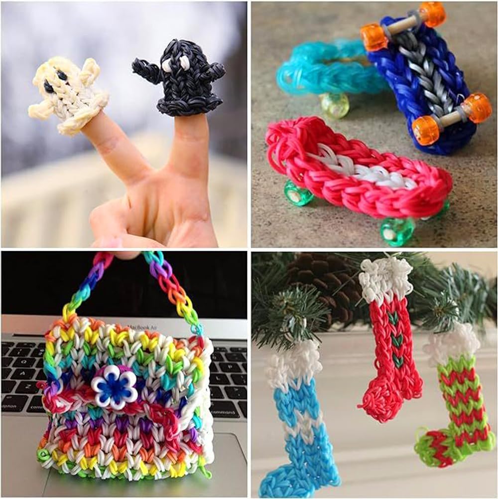 3000 Loom Rubber Bands Refill Kit - Mix 1 - image 4
