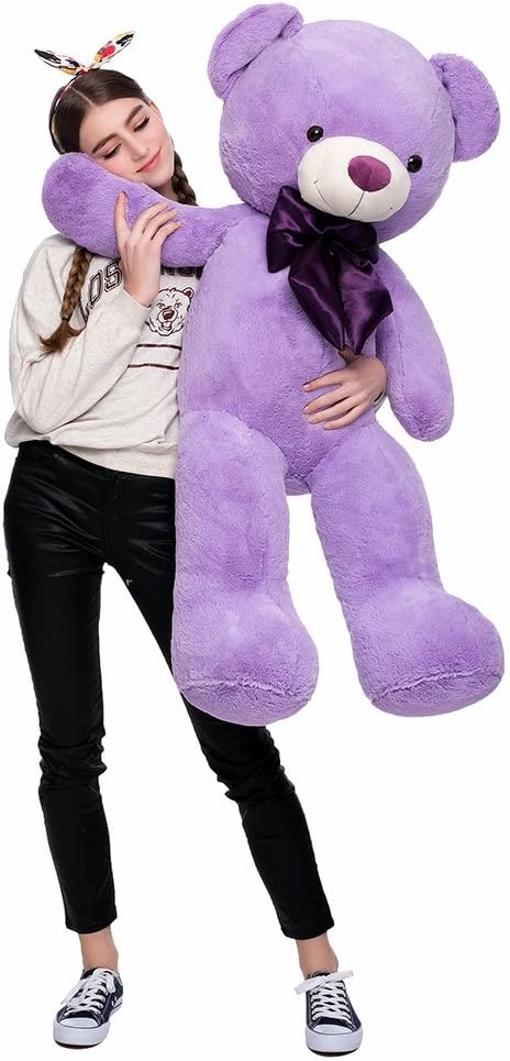 MaoGoLan 47 Inch Giant Teddy Bear - Violet / 47 inches - image 2