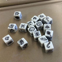 48 PCS 16MM Blank White Dice for Board Games, DIY, Fun - image 4
