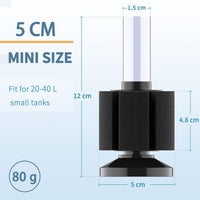 Pawfly Aquarium Large Bio Sponge Filter Quiet Betta Fry Shrimp - Up to 10Gal - image 4