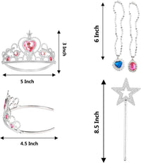 S & E Teacher's Edition 8 pack princess tiaras in 8 gemstone colors - view 10
