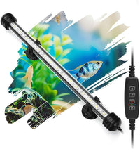 LED Submersible Aquarium Light 4W Underwater Fish Tank Light - NVL-02 (11in 6w)