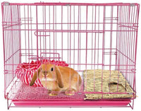 Extra large hand woven seagrass rabbit grass house for small animals - view 4