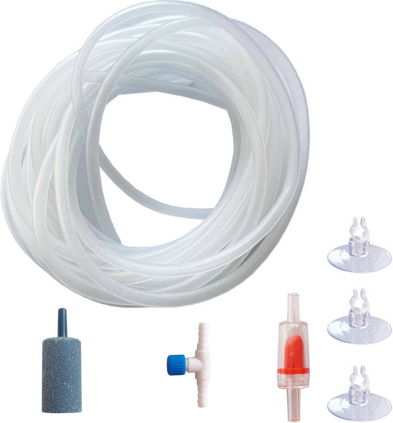 Aquarium Air Pump Accessories, Contains Airline Tubing - 6.5ft