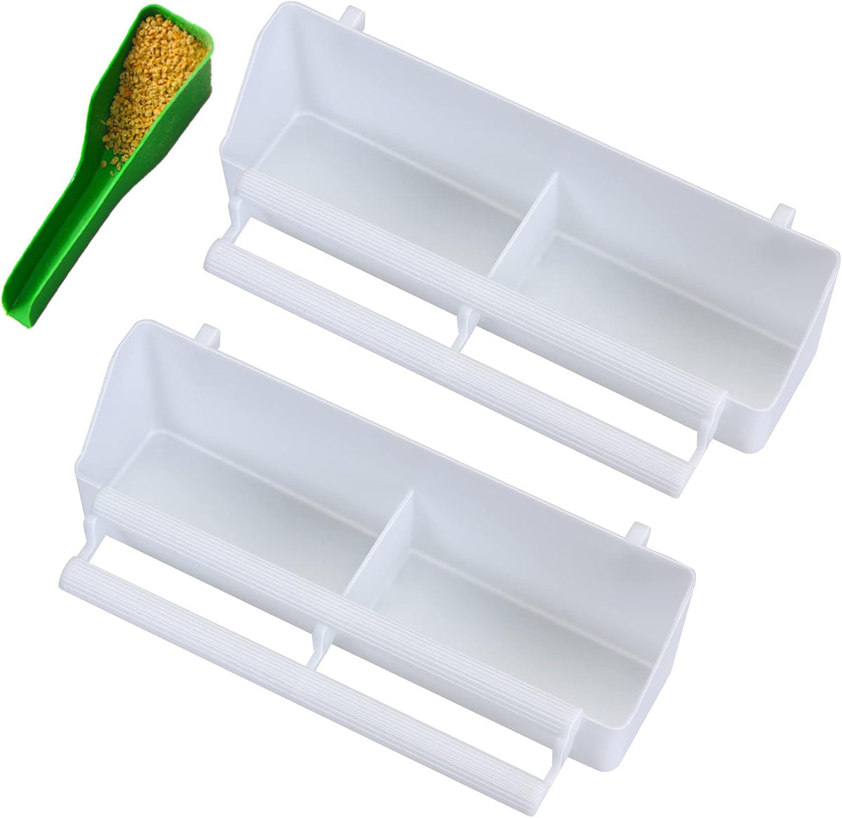 [2 Pack] Seneme Bird Water Dispenser for Cage - 2 Pack