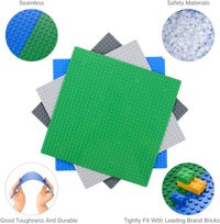 MIMAX Peel-and-Stick Baseplates - Peige & Blue & Light Gray & Green - image 2