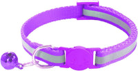 2 Pack Breakaway Cat Collars with Bells - Purple - image 4