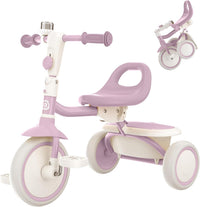 besrey Toddler Tricycle with Bell - Light Purple