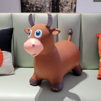 HotMax Bouncy Cow Hopping Horse Toys - Brown Cow - image 4