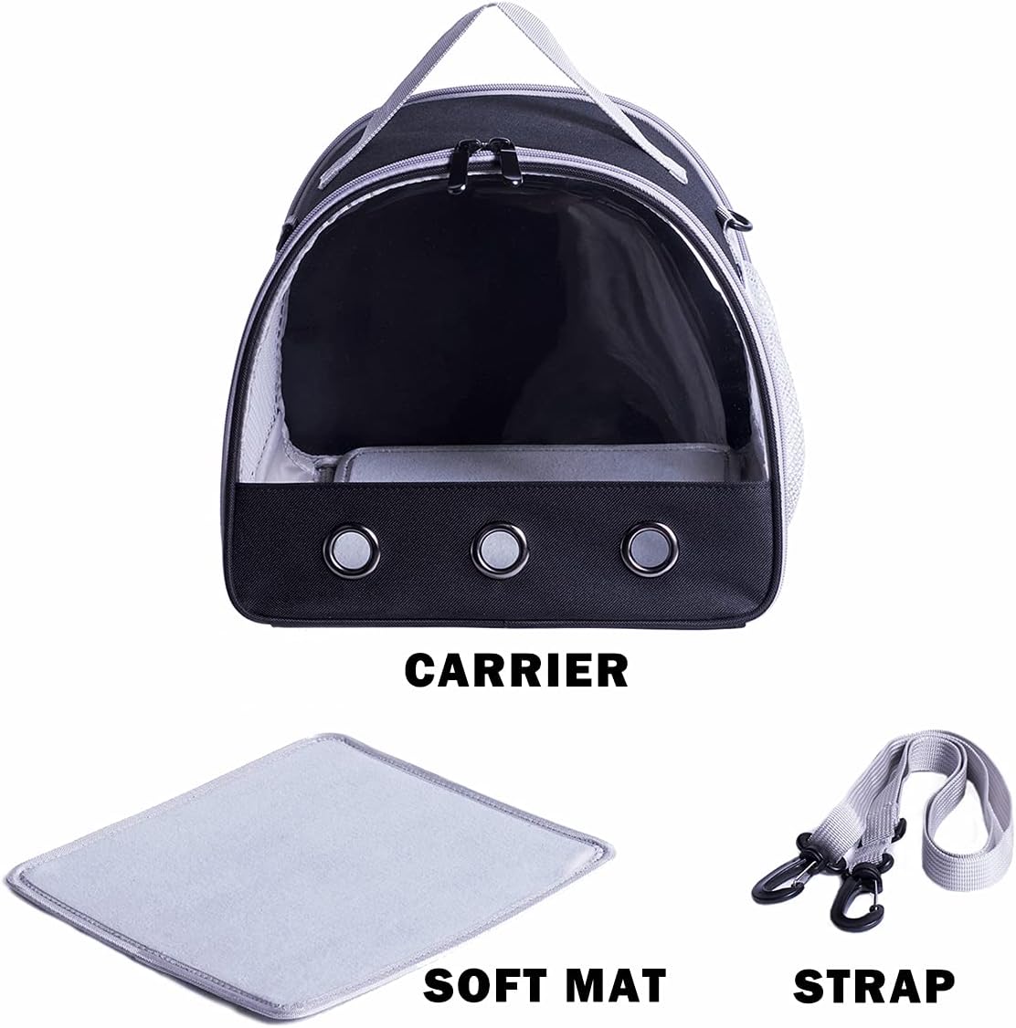 Guinea Pig Carrier Backpack - Black / Carrier - image 4