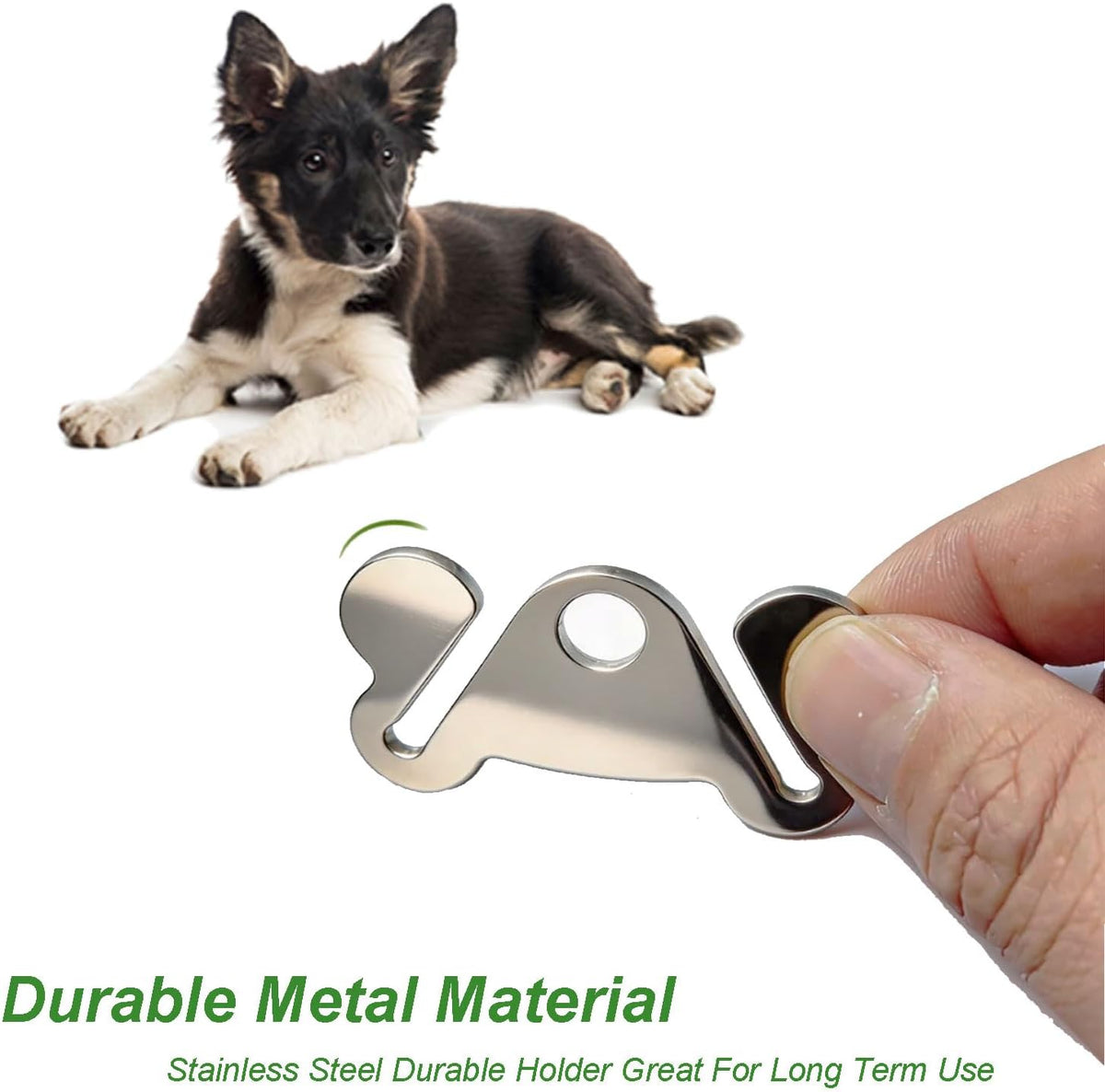 Dog Poop Bag Holder Leash Dogs Waste Bag Clip Dispenser Plastic - 1 Count (Pack of 1) / ['Red'] - image 3