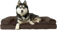 FurHaven Orthopedic Dog Bed for Large Dogs - Jumbo / Espresso