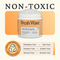 Fresh Wave Lemon Odor Removing Gel - Orange / 15 Ounce (Pack of 2) - image 2