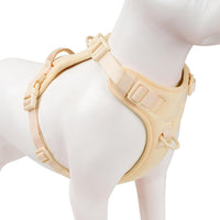 Sunraymascota No Pull Dog Harness for Medium Sized Dogs Puppy Vest - Light Yellow / L(Neck:20.9-31.5", Chest:24.8-37.4")