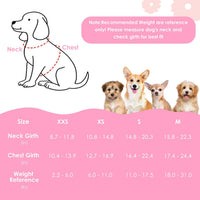 SlowTon No Pull Dog Harness with Leash for Small Medium Dogs - XX-Small(2.2-6lb) / Solid Pink - image 3