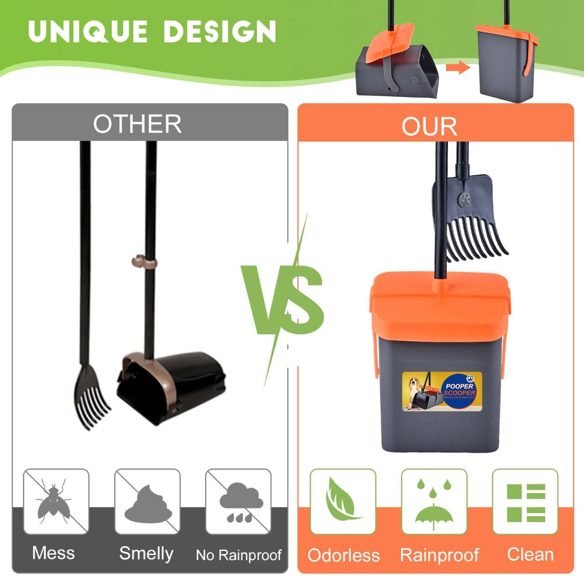 Dog Pooper Scooper for Large Dogs - image 2