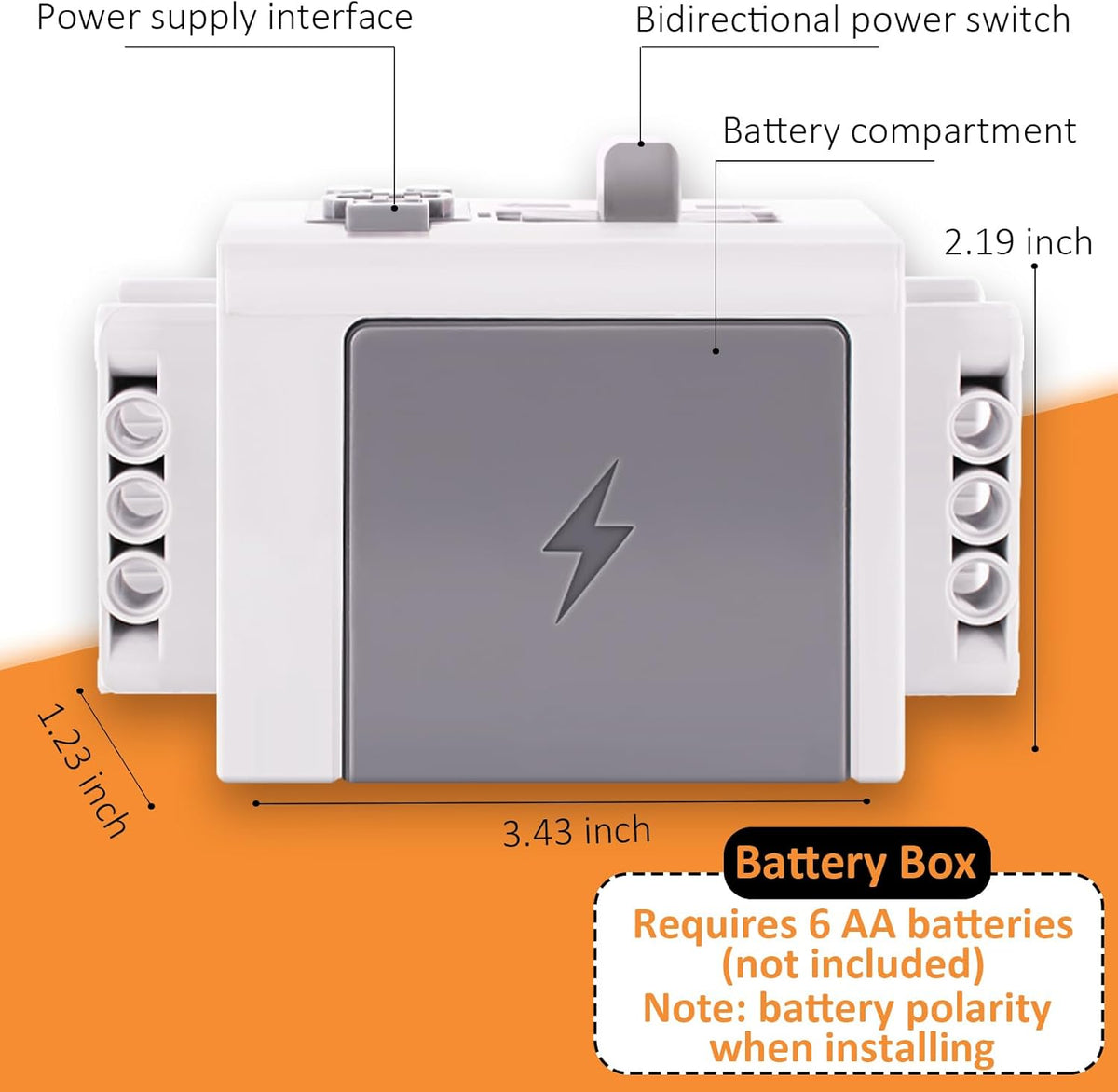 WEERSHUN 9-in-1 Motor Kit Compatible with Most Stud Building Blocks - image 3