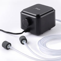hygger Quiet <30dB Aquarium Air Pump - 3.5W,Up to 120Gallon