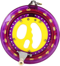 Kite String Reel Winder 7in Dia with 600ft Line for Kids Teens – Fun for Kids & Family - 7" / Purple