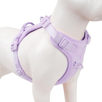 Sunraymascota No Pull Dog Harness for Medium Sized Dogs Puppy Vest - Light Purple / XS(Neck:11.8-16.5", Chest:14.2-19.7")