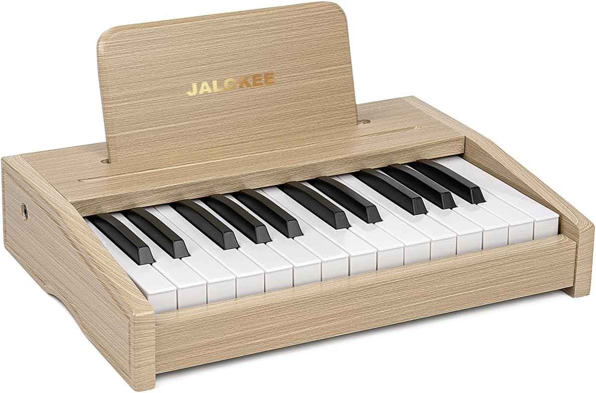 Kids Piano Keyboard, Digital Piano for Kids - 25 Keys / Oak