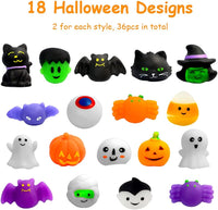 Waybla 36 PCS Squishies Kawaii Cute Mochi Squishy - image 2