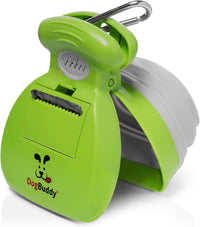 DogBuddy Pooper Scooper, Portable Dog Pooper Scooper - Medium / Kiwi