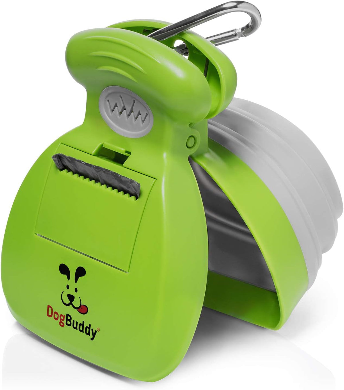 DogBuddy Pooper Scooper, Portable Dog Pooper Scooper - Medium / Kiwi