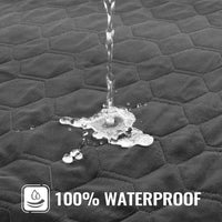 nanbowang waterproof replacement dog bed cover with elastic band and antislip back - view 3