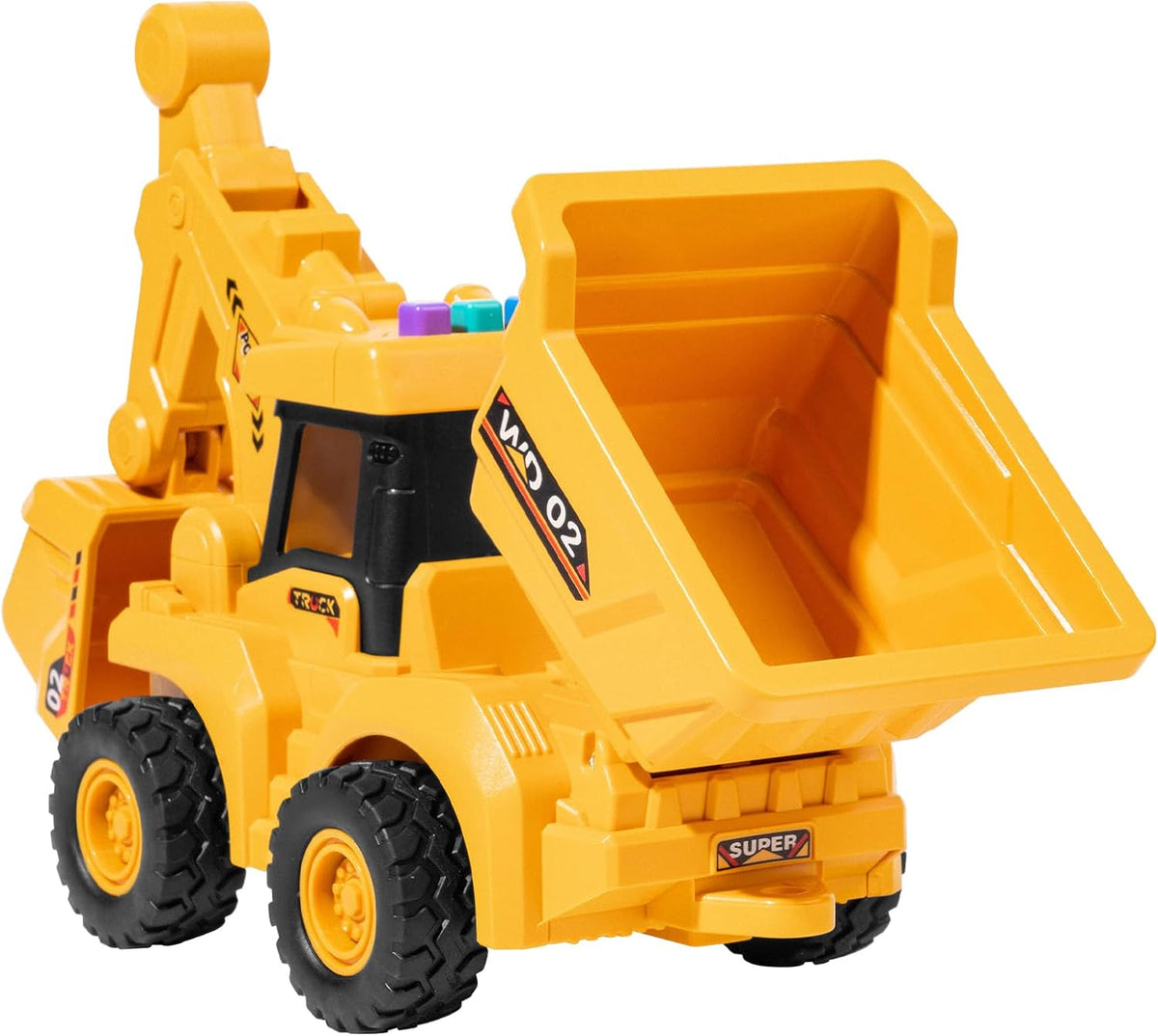 YySiRui 16 inch bulldozer toy with movable blade and rubber tires - view 14