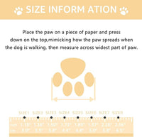 Dog Shoes, Dog Sandals for Hot Pavement, Non-Slip Waterproof Dog Booties for Winter Snowy Day and Summer, Adjustable Straps Easy-Clean Beach Outdoor Pet Boots Rugged Sole-4Pcs Beige
