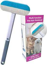14" Long Handle Pet Hair Remover for Furniture & Couch