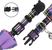 Faleela Breakaway Cat Collar with Bells - 2023new-Purple - image 3
