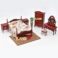 iLAND Dollhouse Rug 1/12 Scale Woven Miniature Carpet 2pcs Fragrance – Fun for Kids & Family - 2pcs Appetence - image 2