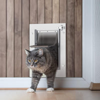 Baboni Pet Door for Wall, 3-Flap - 2-Flap(Metal Frame,Aluminum Lock) / Small - image 2