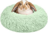 Bunny Bed Large Rabbit Hideout Soft & Comfortable – Daily Care for Small Pets - Green