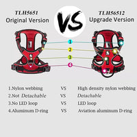 TRUE LOVE Truelove Dog Harness No Pull Nylon Reflective Pet Harness Adjustable Comfortable Control Step-in Brilliant Colors TLH56512