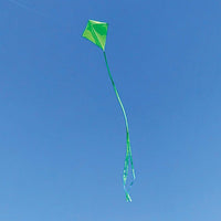 In the Breeze 3325, Coconut 30 Inch Diamond Kite, Solid White - Lime - image 2