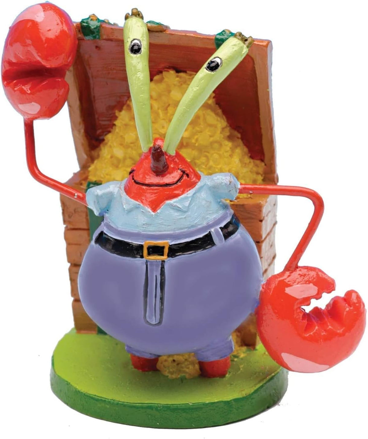 Penn-Plax Spongebob & Pineapple House Aquarium Decor - Mini / Character Set - 7 Pack - image 3