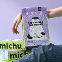 Mixed Tofu Cat Litter, Heavy Duty Flushable Kitty Litter, 5.5Lb/88Oz Original 12 Pack