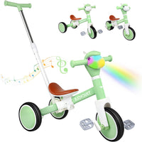 Tricycle for Kids 1-3 Year Olds - Light Green