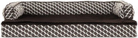 Furhaven Orthopedic Dog Bed for Large Dogs w/ Removable Bolsters - Diamond Brown (Plush & Woven Décor) / Medium - image 2
