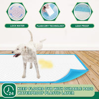 100 Count Large Dog & Cat Puppy Pee Pads - 22" x 23" (50 Count) - image 4