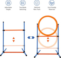 Dog Agility Training Equipment, Agility Hurdle, Weave Poles - image 2