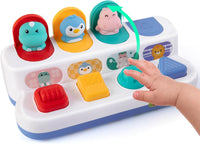 Tovol Zerky Montessori Cause & Effect Toy 12-18M - Animal Figure